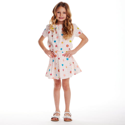 kids-2-6-jersey-printed-top-skirt-set-gingham-icon Andy & Evan at Sophia's Style-2
